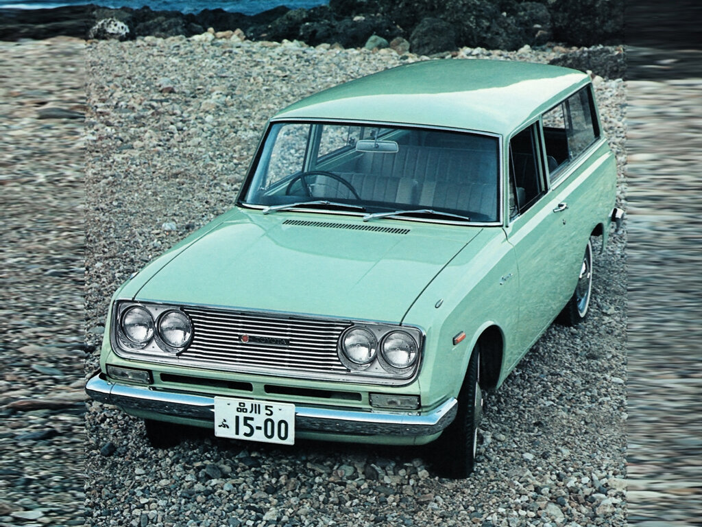 Toyota Corona (RT46V) 3 поколение, рестайлинг, универсал (06.1966 - 05.1967)